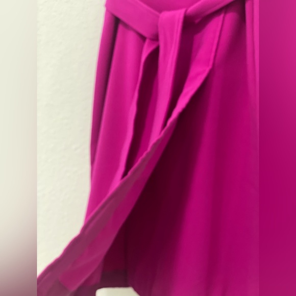Ann Taylor Magenta Midi Skirt - Picture 5 of 7